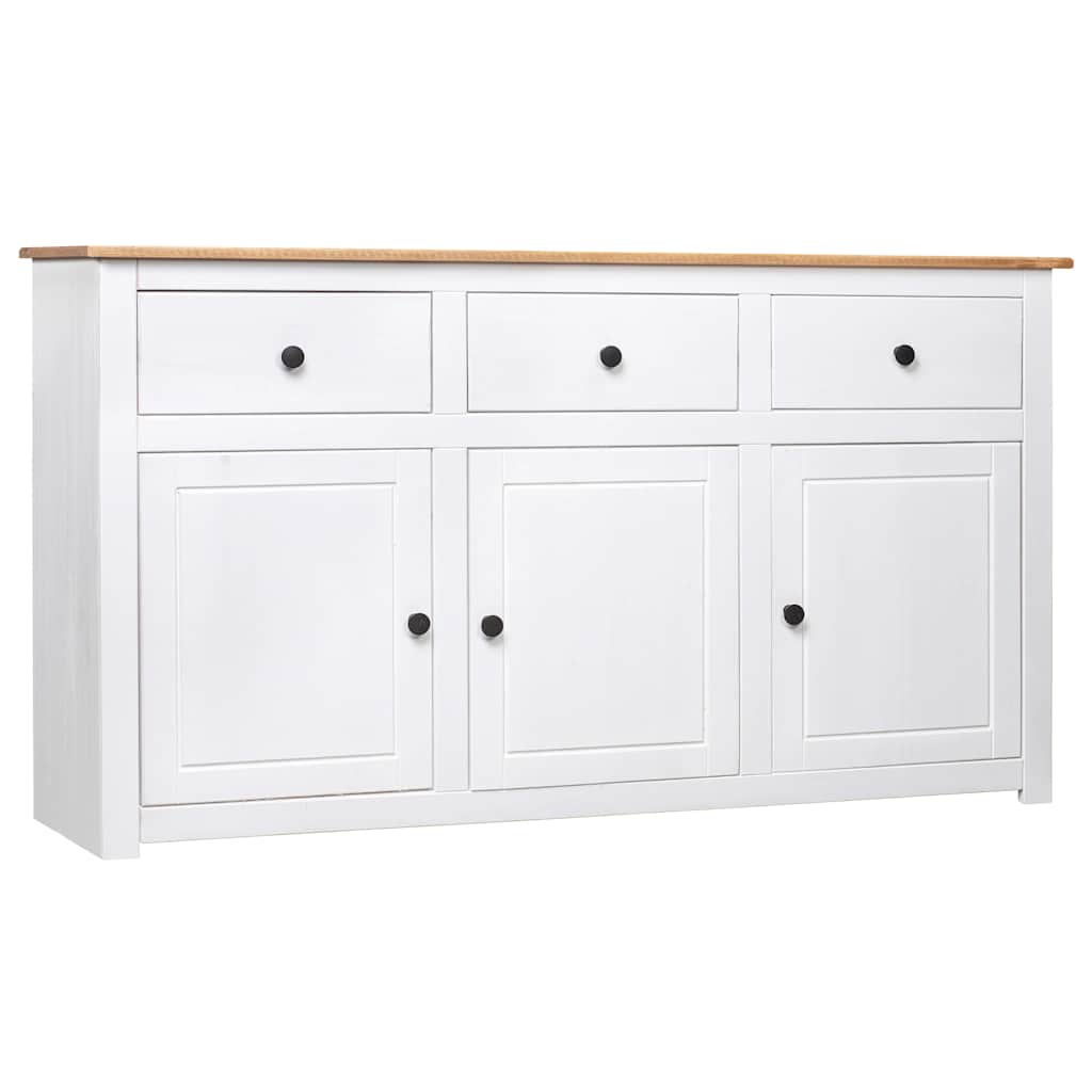 vidaXL Sideboard Panama Range 135x40x80 cm solid pine wood