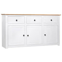 vidaXL Sideboard Panama Range 135x40x80 cm solid pine wood