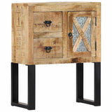 vidaXL Dressoir 80x30x76 cm massief mangohout