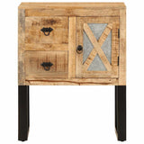 vidaXL Dressoir 80x30x76 cm massief mangohout