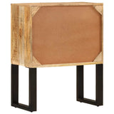 vidaXL Dressoir 80x30x76 cm massief mangohout