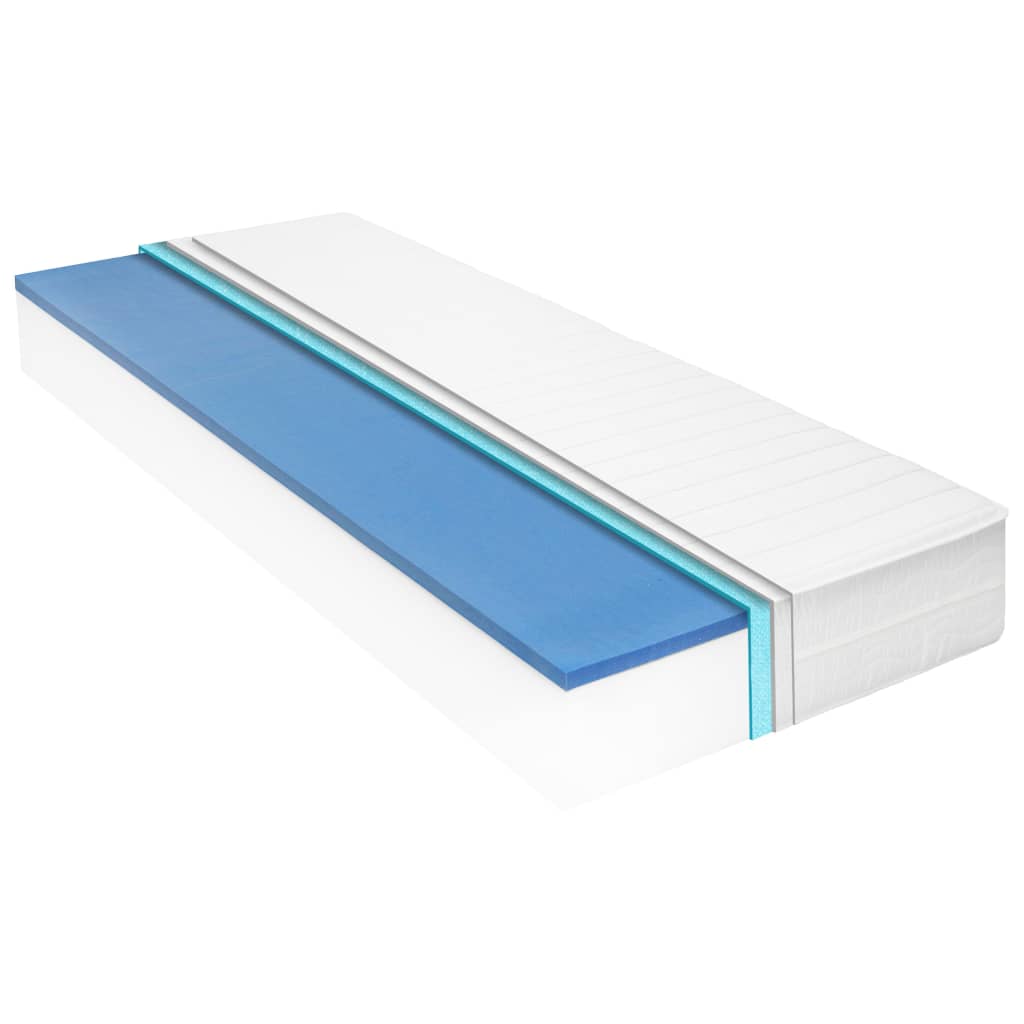 vidaXL Matras 18 cm visco-traagschuim 80x200 cm H2