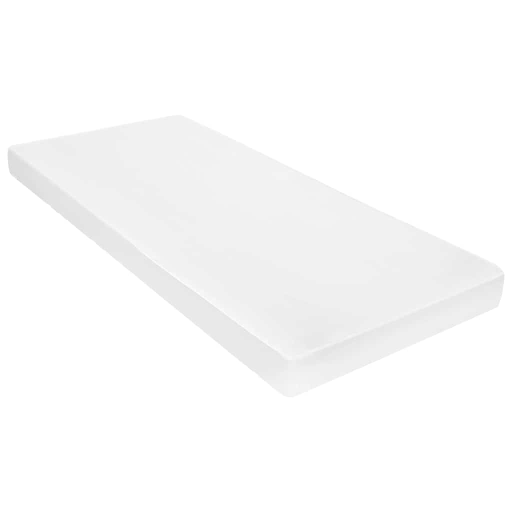 vidaXL Matras 7 Zone 10 cm PU-schuim H2 H3 80x200 cm