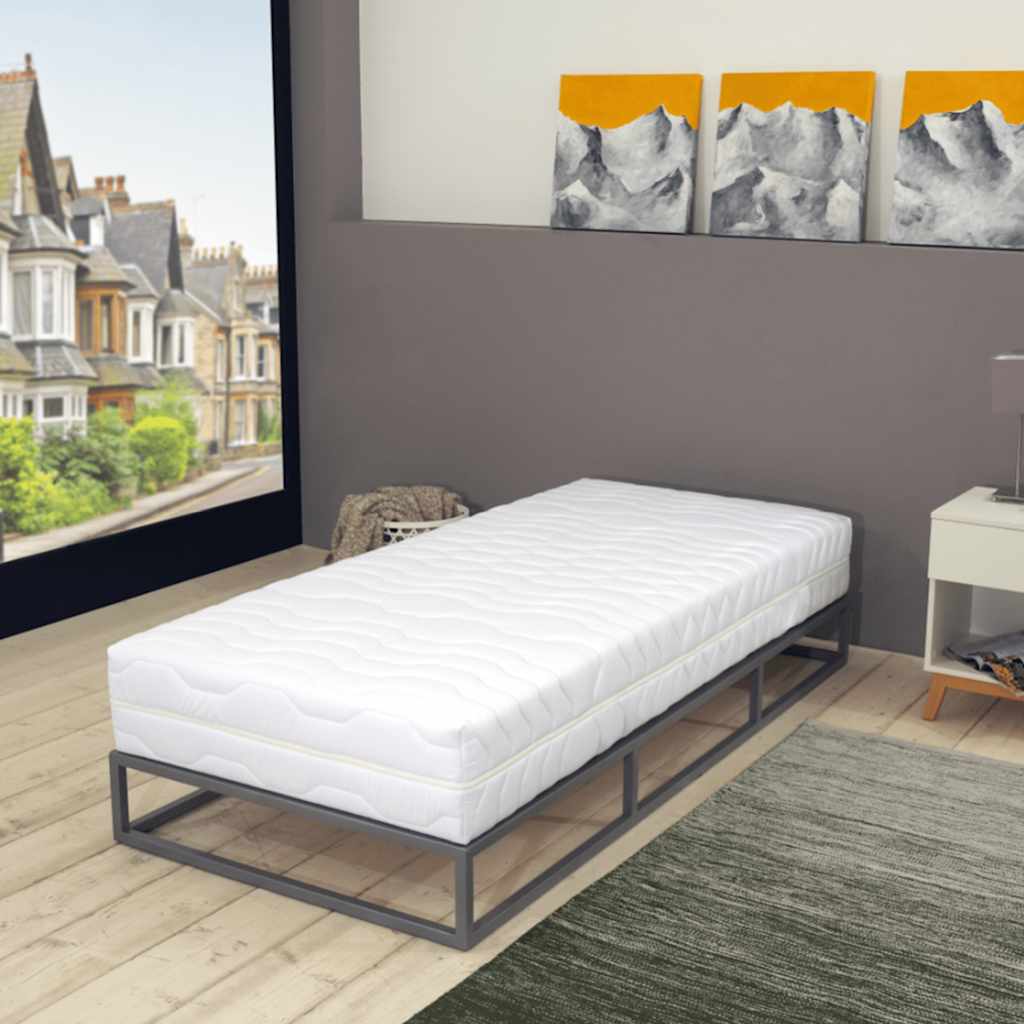 vidaXL Matras 7 Zone 20 cm pocketvering H3 80x200 cm