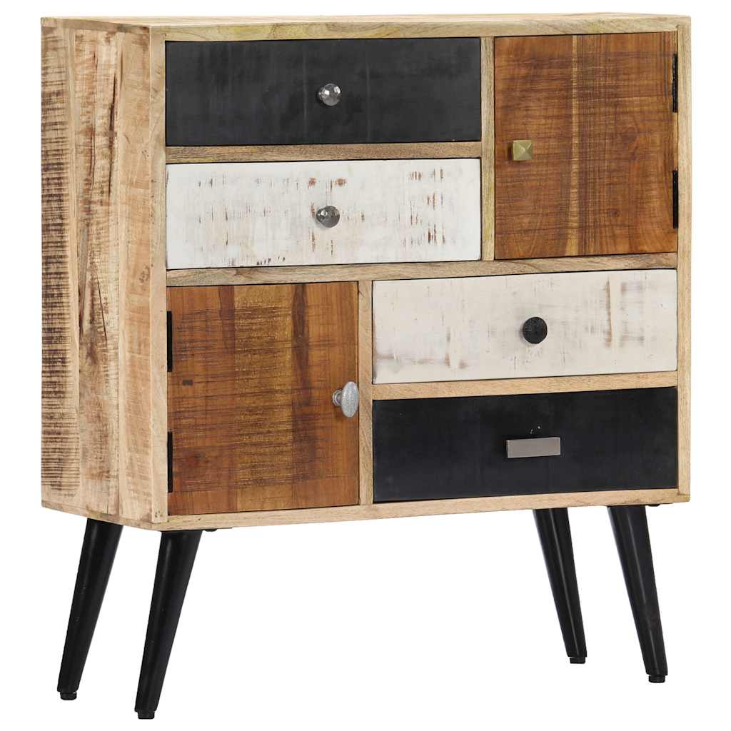 vidaXL Sideboard 88x30x73 cm solid mango wood