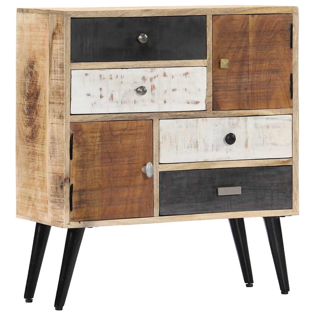 vidaXL Sideboard 88x30x73 cm solid mango wood