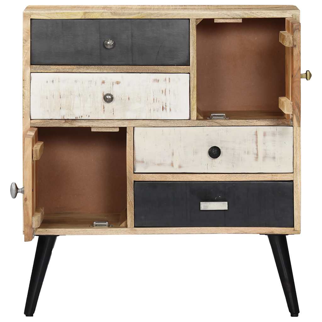 vidaXL Sideboard 88x30x73 cm solid mango wood