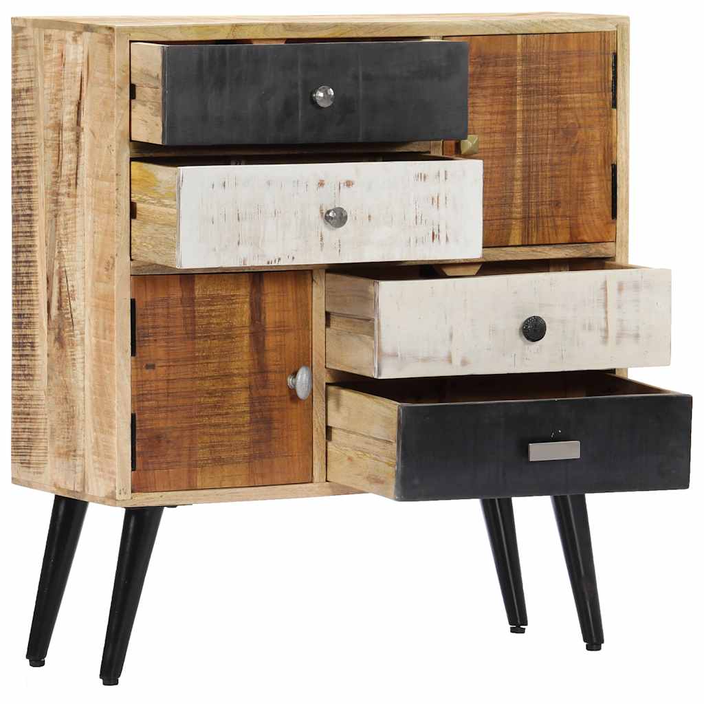 vidaXL Sideboard 88x30x73 cm solid mango wood