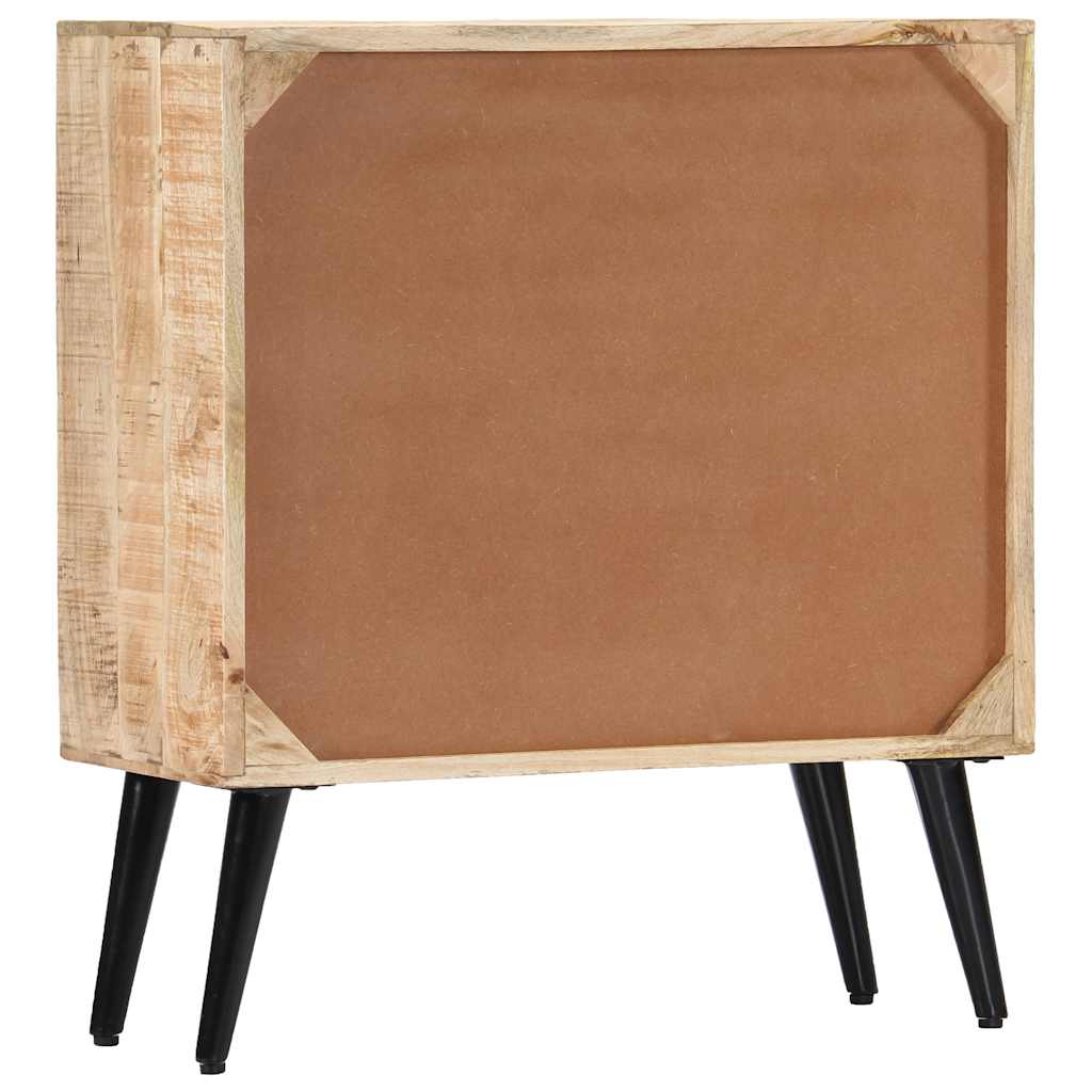 vidaXL Sideboard 88x30x73 cm solid mango wood