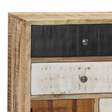 vidaXL Sideboard 88x30x73 cm solid mango wood