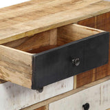 vidaXL Sideboard 88x30x73 cm solid mango wood