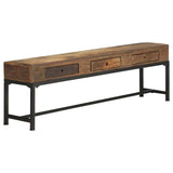 vidaXL Tv-meubel 110x30x46 cm massief gerecycled hout