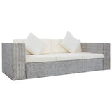vidaXL 2-Seater Sofa Set Rattan 7-Piece