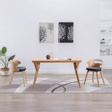 vidaXL Dining Chairs 2 pcs Faux Leather Brown