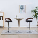 vidaXL Bar Stools 2 pcs Bentwood
