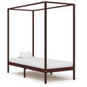 vidaXL Hemelbedframe massief grenenhout 100x200 cm