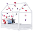vidaXL Kinderbedframe massief grenenhout 70x140 cm