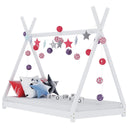 vidaXL Kinderbedframe massief grenenhout 70x140 cm