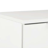 vidaXL Sideboard 71x35x80 cm chipboard high gloss white