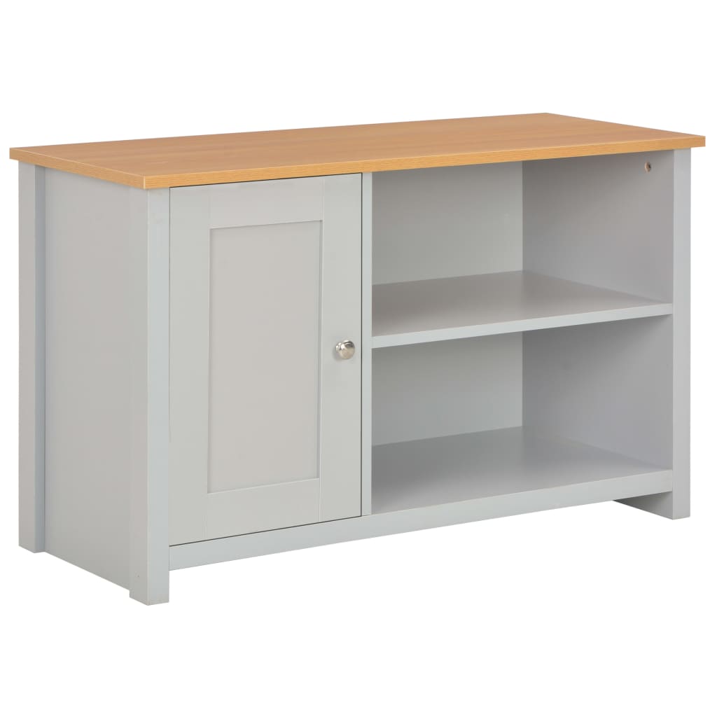 vidaXL TV Cabinet 95x39x58 cm Grey