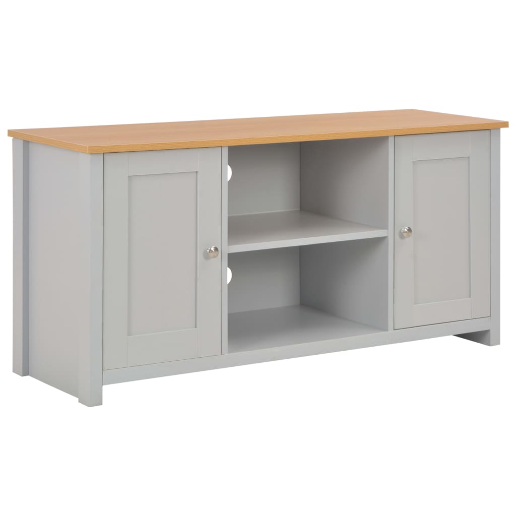 vidaXL TV Cabinet 95x39x58 cm Grey