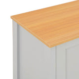 vidaXL TV Cabinet 95x39x58 cm Grey