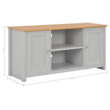 vidaXL TV Cabinet 95x39x58 cm Grey