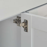 vidaXL Dressoir 79x35x81 cm grijs