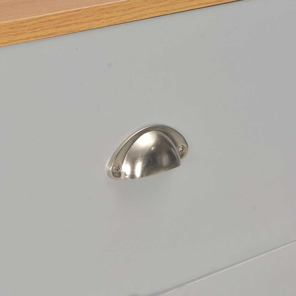 vidaXL Dressoir 79x35x81 cm grijs