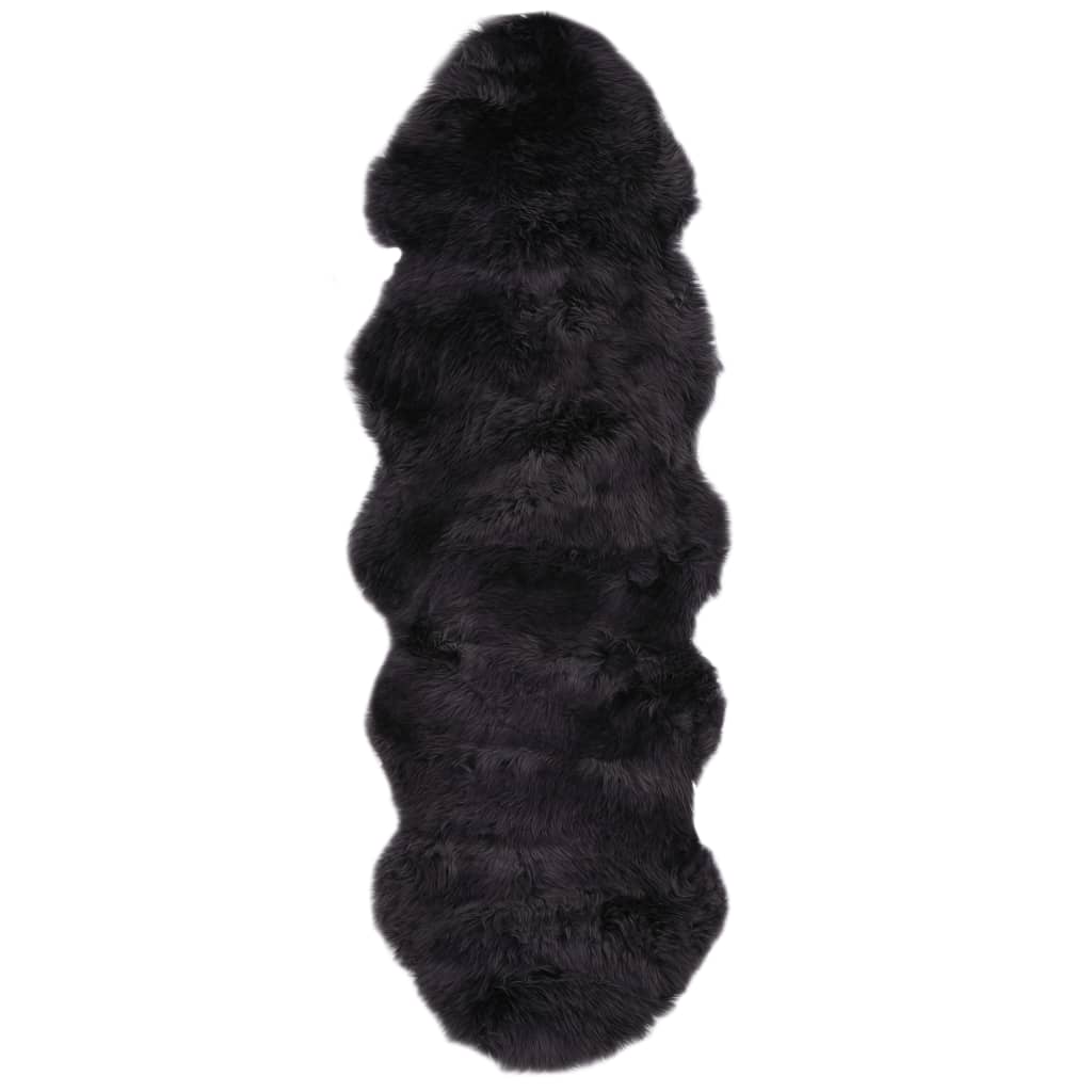 vidaXL Rug 60x90 cm sheepskin white