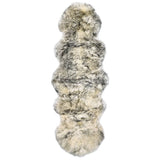 vidaXL Rug 60x90 cm sheepskin white