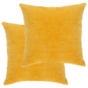 vidaXL Cushions 2 pcs 45x45 cm cotton velvet green