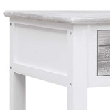 vidaXL Salontafel 100x50x45 cm hout grijs