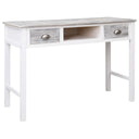 vidaXL Desk 110x45x76 cm wood grey