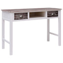 vidaXL Desk 110x45x76 cm wood grey