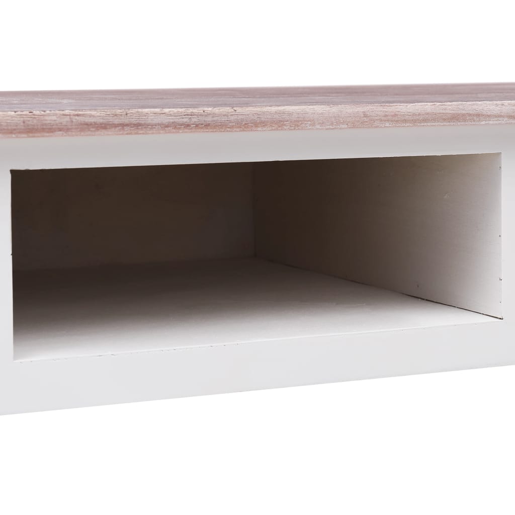 vidaXL Desk 110x45x76 cm wood grey