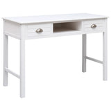 vidaXL Desk 110x45x76 cm wood grey