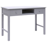 vidaXL Desk 110x45x76 cm wood grey