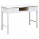 vidaXL Desk 110x45x76 cm wood grey
