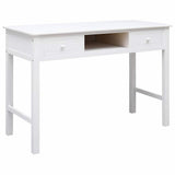 vidaXL Desk 110x45x76 cm wood grey