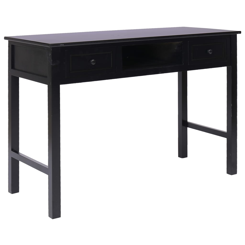 vidaXL Desk 110x45x76 cm wood grey