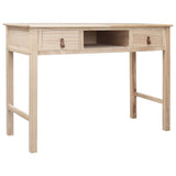 vidaXL Desk 110x45x76 cm wood grey