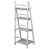 vidaXL 4-tier Plant Stand 43x33x113 cm Wood Grey