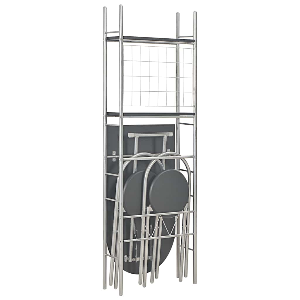 Ontbijttafelset met twee stoelen (inklapbaar)