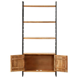 vidaXL Boekenkast met 4 schappen 80x30x180 cm massief gerecycled hout