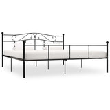 vidaXL Metal Bed Frame White 90x200 cm