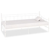 vidaXL Slaapbank metaal zwart 90x200 cm