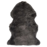 vidaXL Rug 60x90 cm sheepskin white