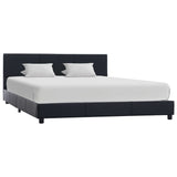vidaXL Artificial Leather Bed Frame White 90x200 cm