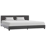 vidaXL Artificial Leather Bed Frame White 90x200 cm